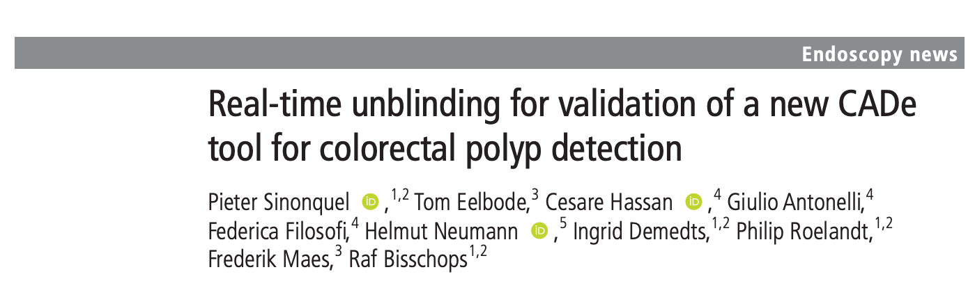 Clinical Validation of EndoQ’s AI Polyp Detection Published in Gut